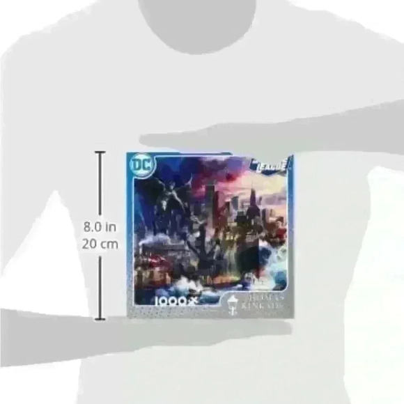 Sealed BNIB Ceaco Thomas Kinkade DC Comics Justice League 1000 Pce Jigsaw Puzzle - Picture 9 of 11